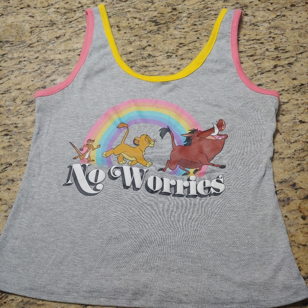like new juniors disney lion king tank